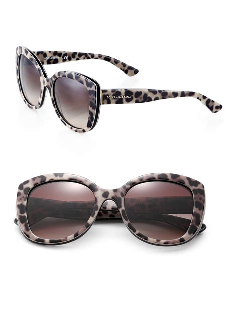 dolce and gabbana leopard sunglasses